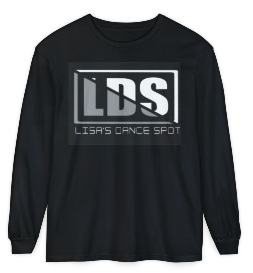 2025 LDS Long Sleeve Tee METALLIC w/ White - Black-White-LDS Pink-Sports Grey