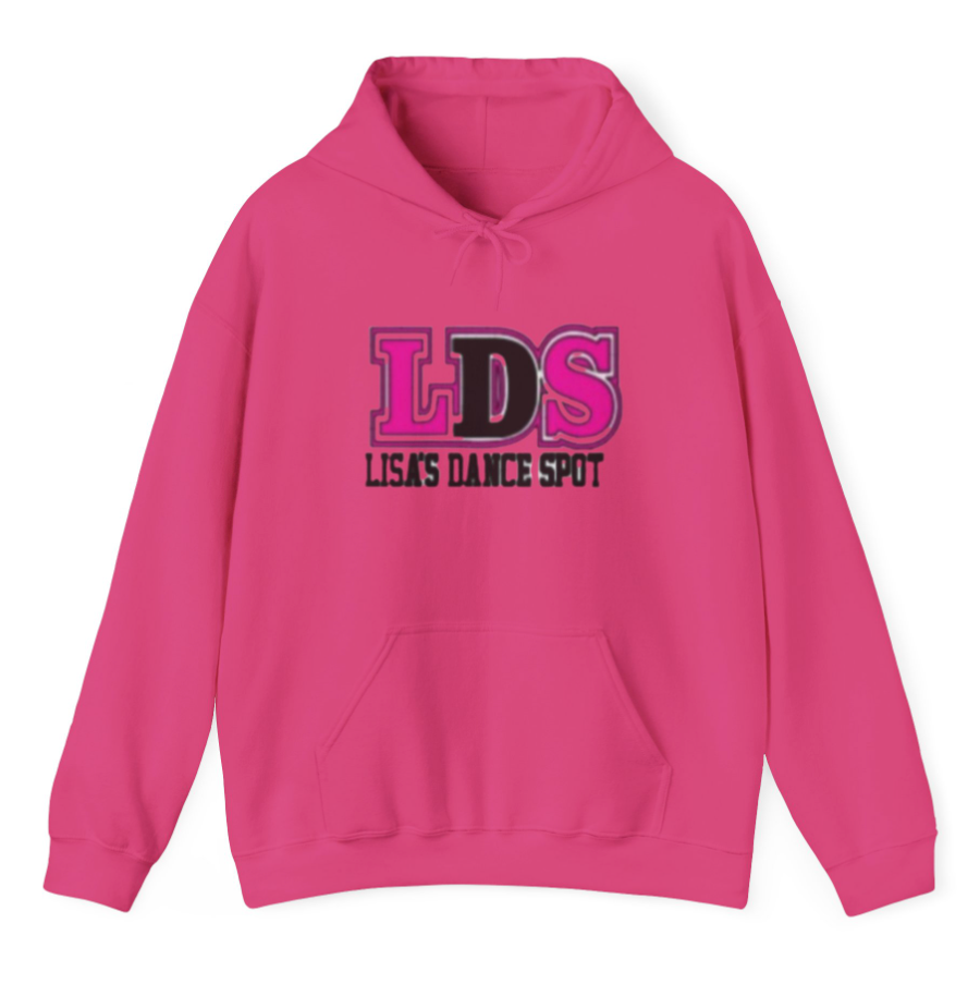 LDS GLITTER Logo Hoodie Sweatshirt White or Pink