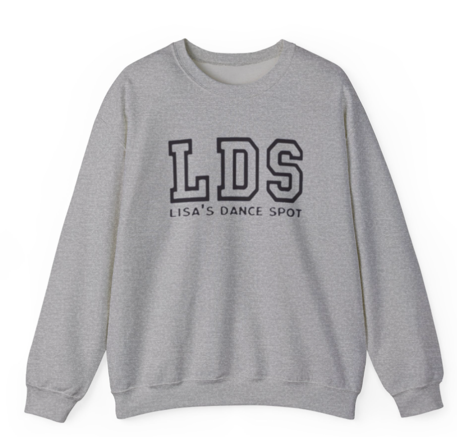 2025 LDS Long Sleeve Tee METALLIC Double Outline - Black-White-LDS Pink-Sports Grey