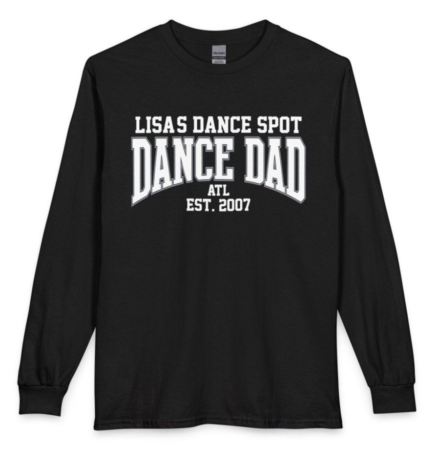 LDS Dance DAD est. 2007 Long Sleeve Tee (NO NAME ON BACK)