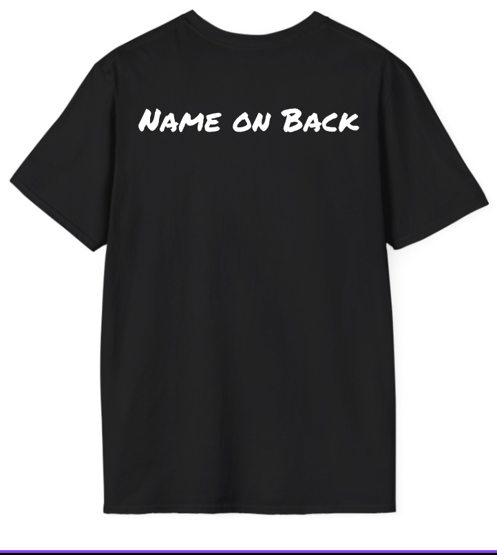 LDS 2026 Nationals Orlando Tee-Black (Name on back in Glitter Silver included )
