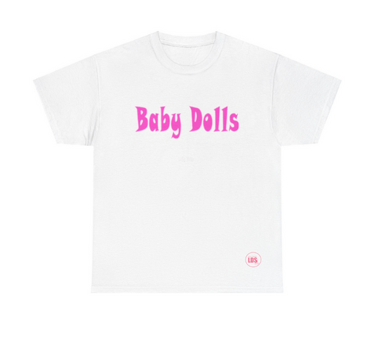 LDS BabyDolls White Tee