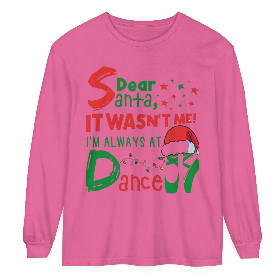 Dear Santa Sweatshirt White or Pink