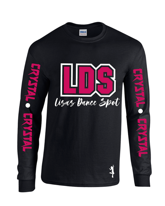 2025 LDS Long Sleeve Pink logo with Name on Each Sleeve