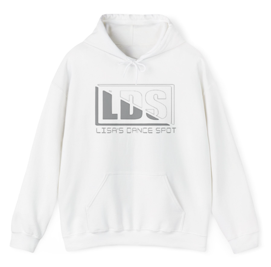 2025 LDS Hoodie Sweatshirt METALLIC  w/White - Black-White-LDS Pink-Sports Grey