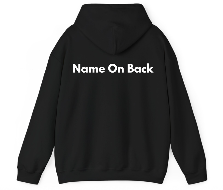 2026 LDS KRUNK UNIVERSITY HOODIE - KRUNK UNIV.  in Glitter White with Name On Sleeve