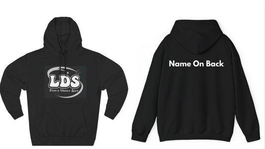 2026 LDS COMP  HOODIE LDS in Glitter White with Name On Back