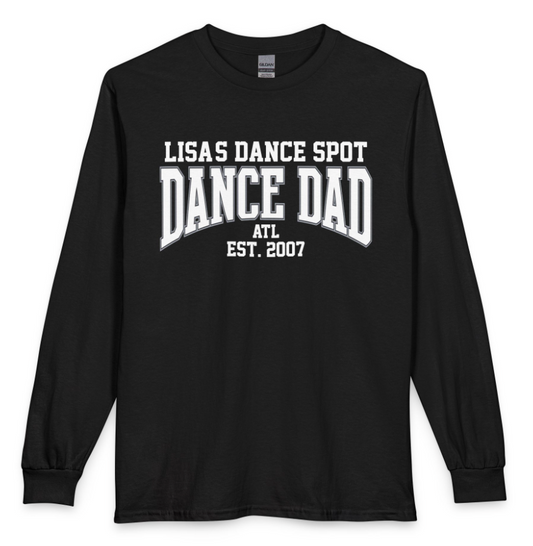 LDS Dance DAD est. 2007  Long Sleeve Tee  (NO NAME ON BACK)