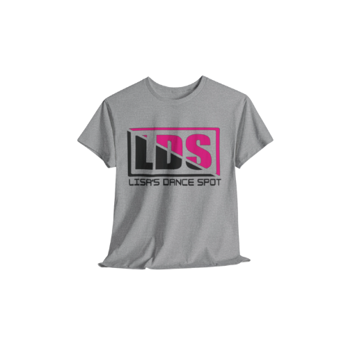 2025 LDS logo T-Shirt  LDS GLITTER SILVER   with LDS GLITTER PINK